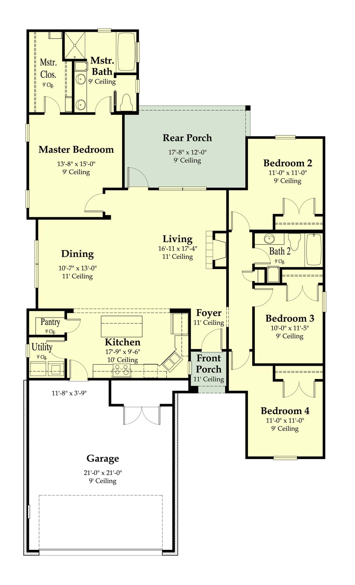 Floor Plan First Story