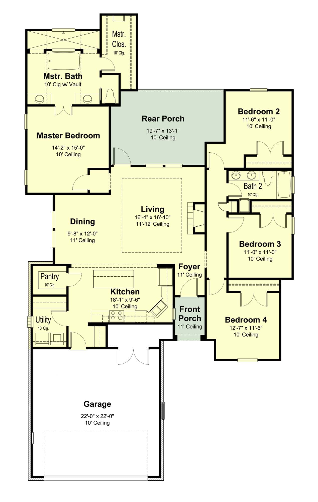 Floor Plan First Story