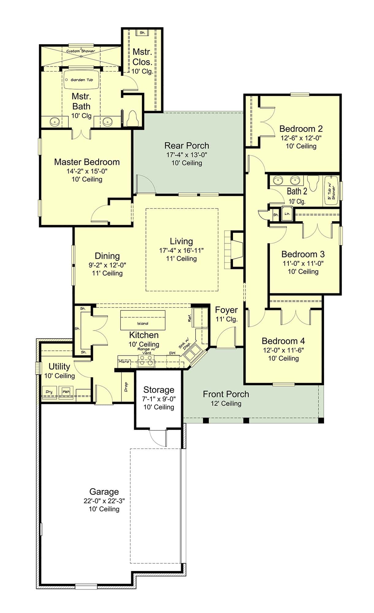 Floor Plan First Story