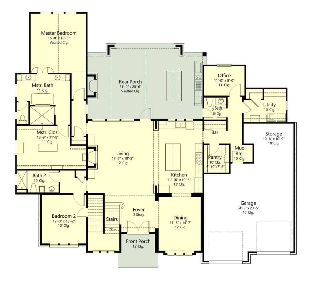Floor Plan First Story