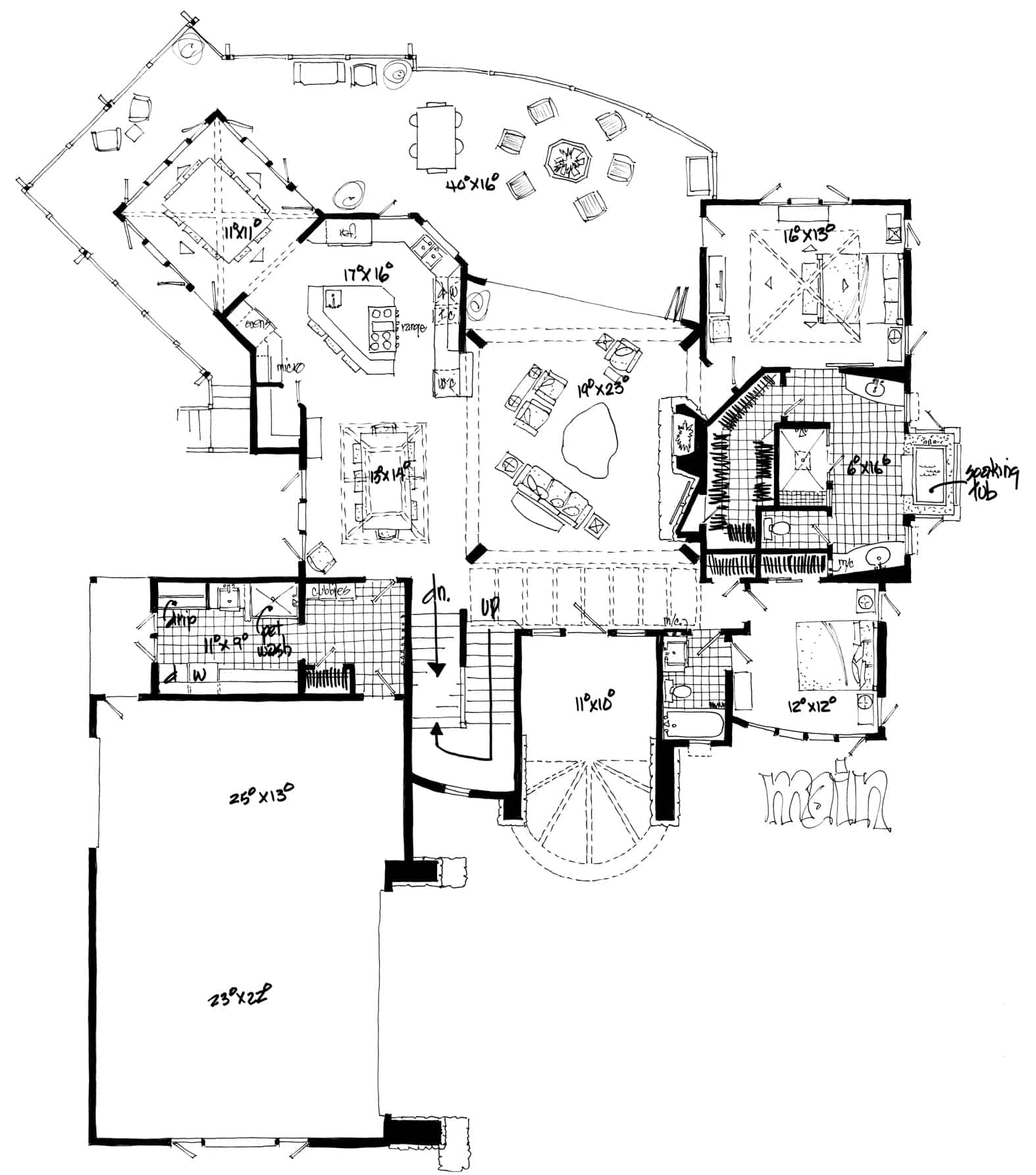 Floor Plan Main Level