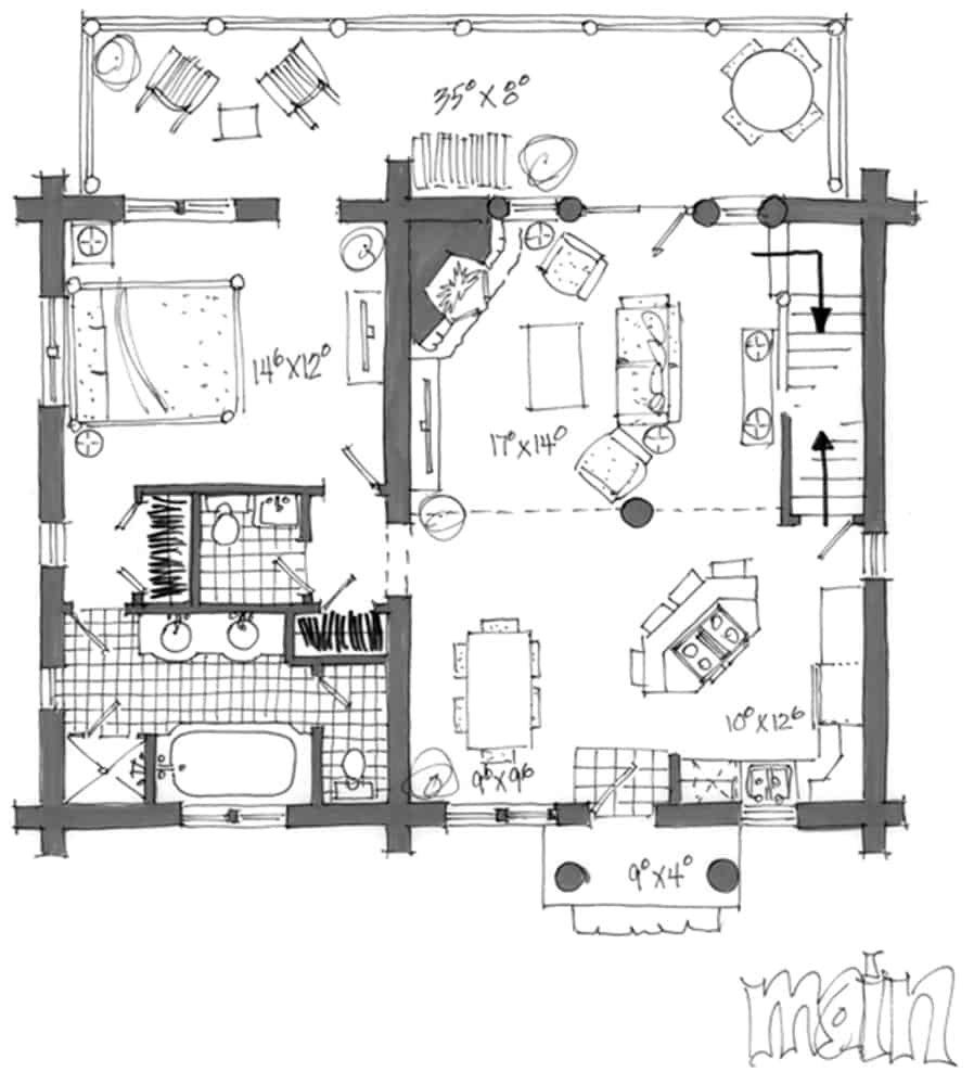 Floor Plan Main Level