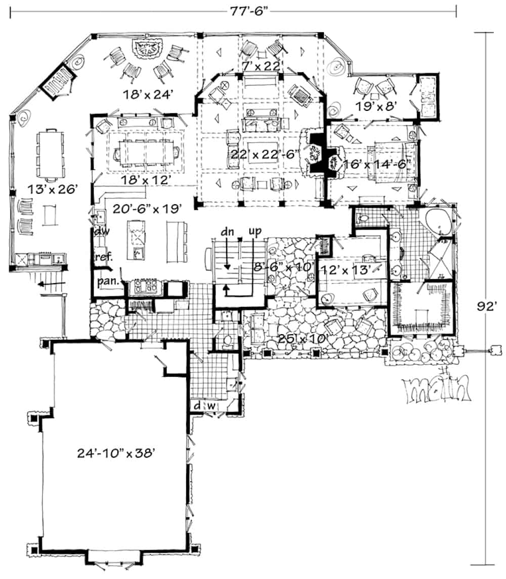 Floor Plan Main Level