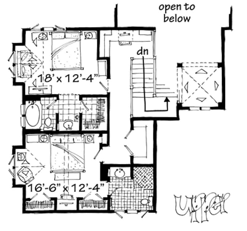 Floor Plan Upper Level