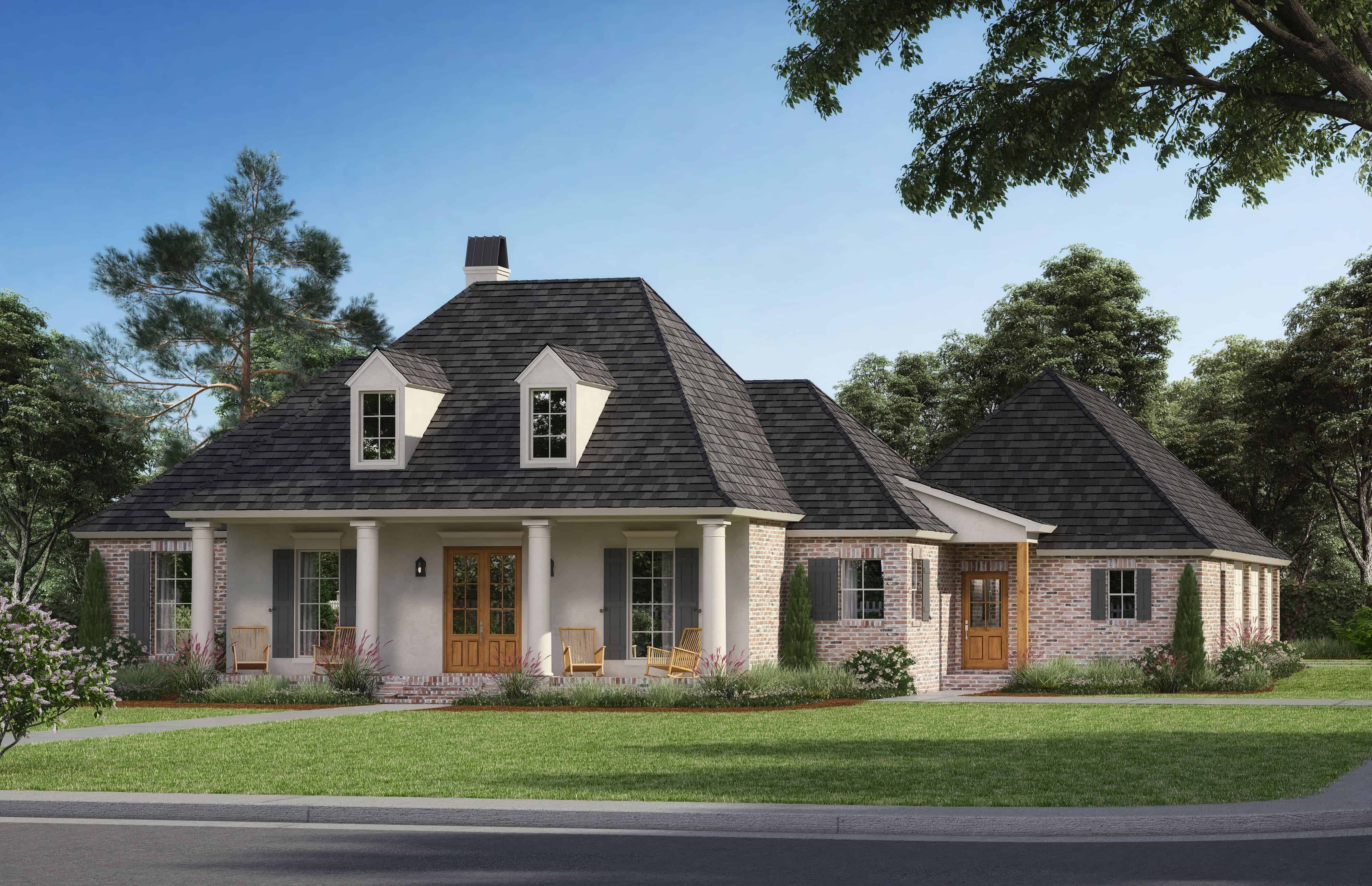 4-Bedroom, 2384 Sq Ft European Home - Plan #206-1003 - Main Exterior