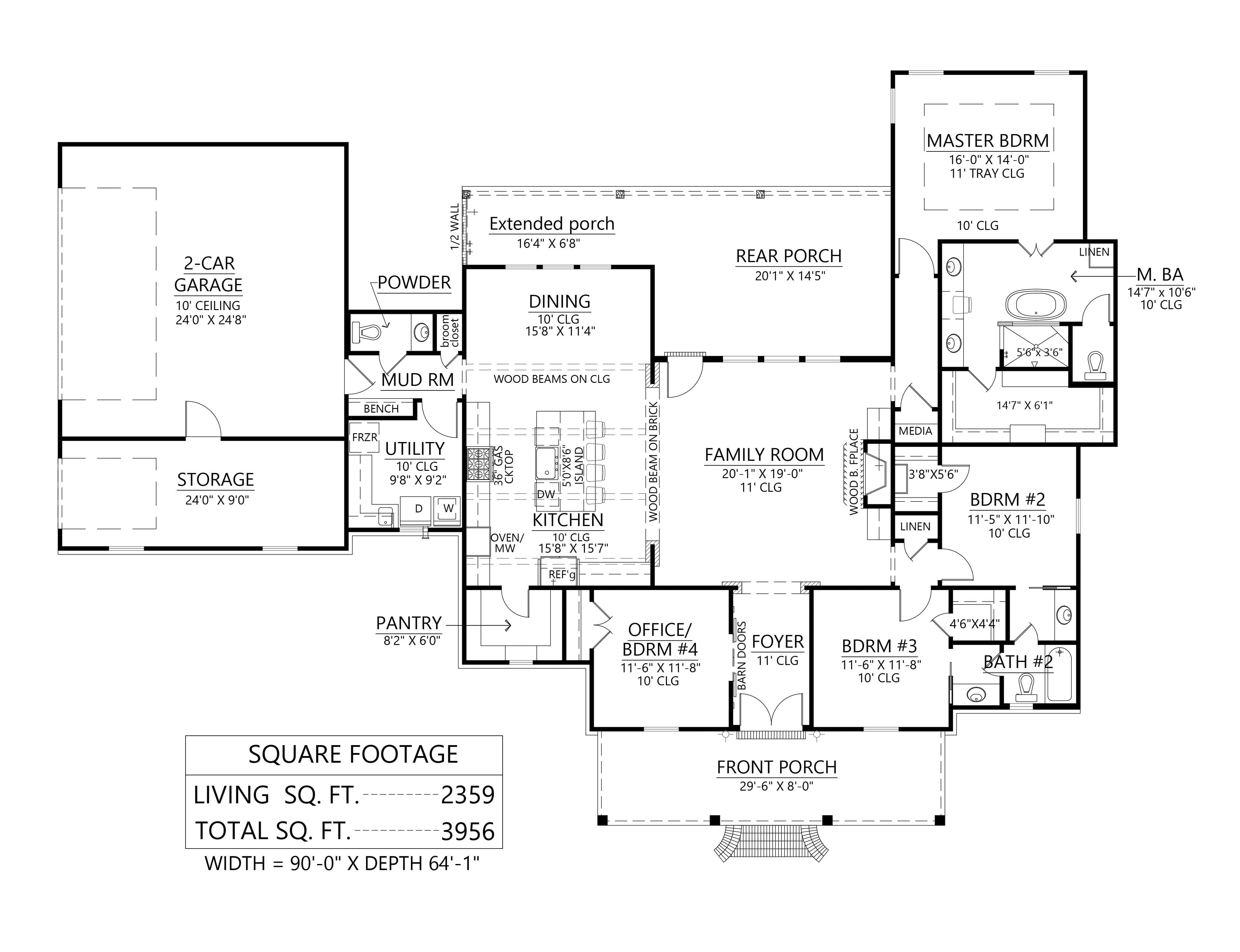Floor Plan First Story