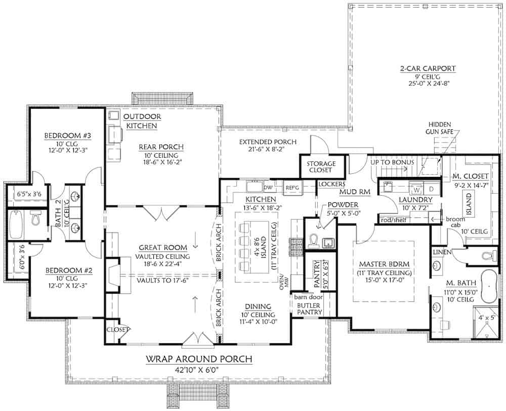 Floor Plan Main Level