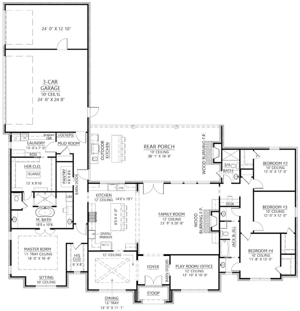 Floor Plan Main Level