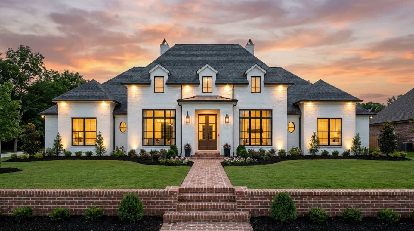 4-Bedroom, 3170 Sq Ft French Country House - Plan #206-1009 - Front Exterior