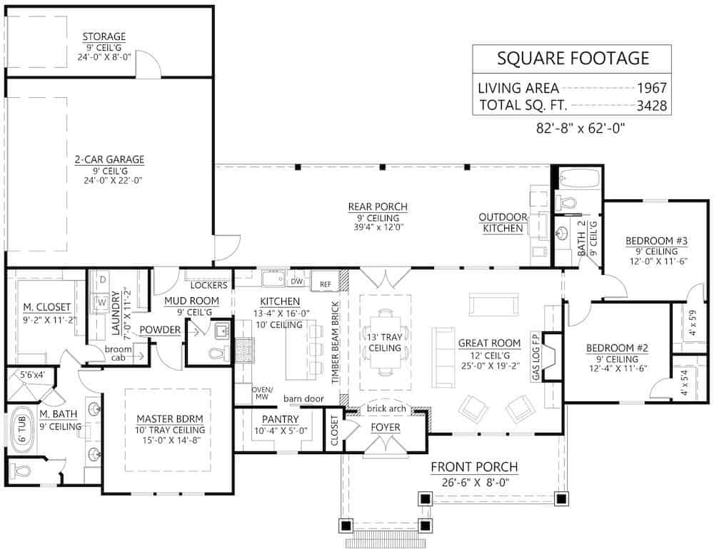 Floor Plan Main Level