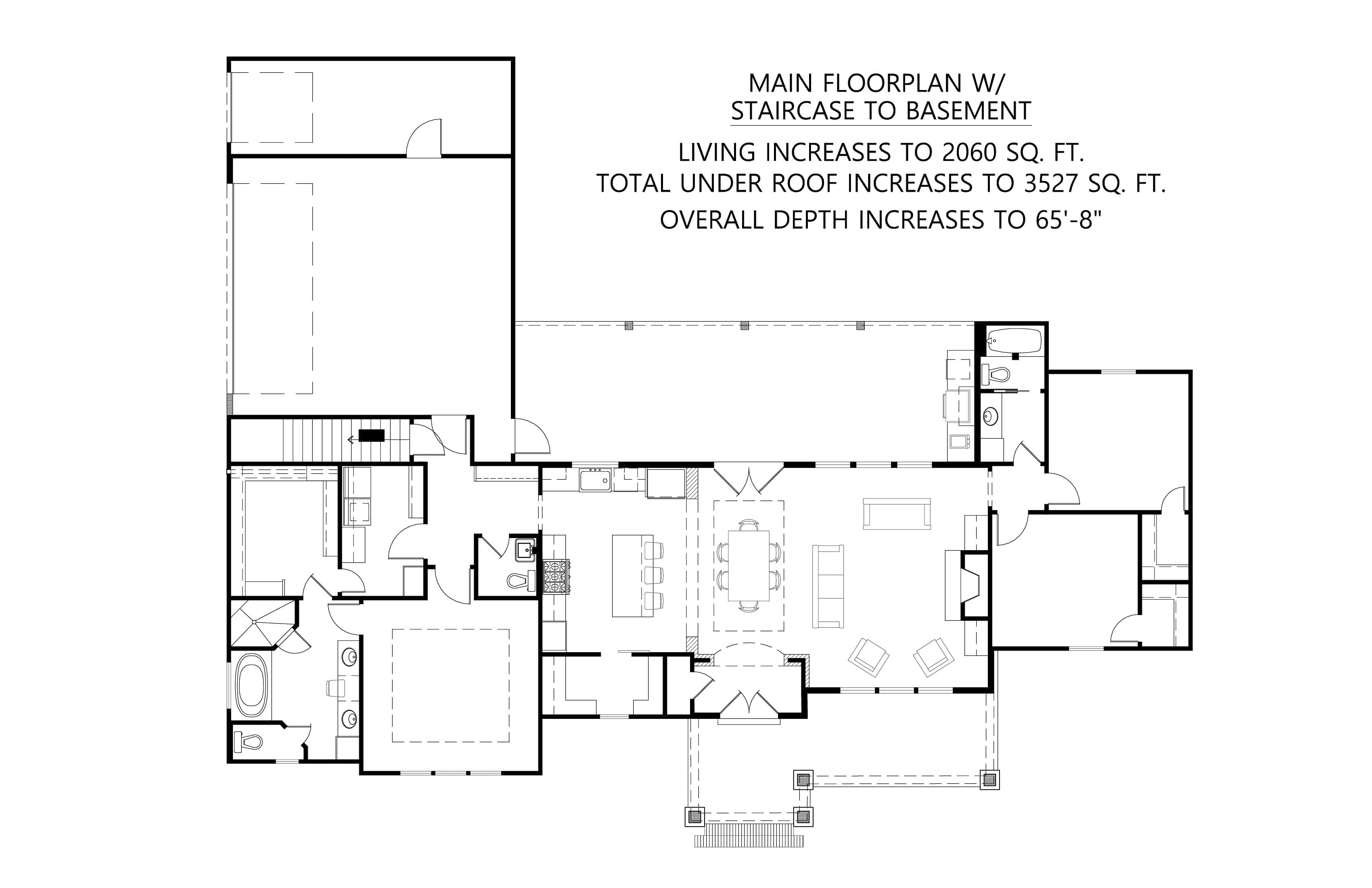 Basement Option Stair Location