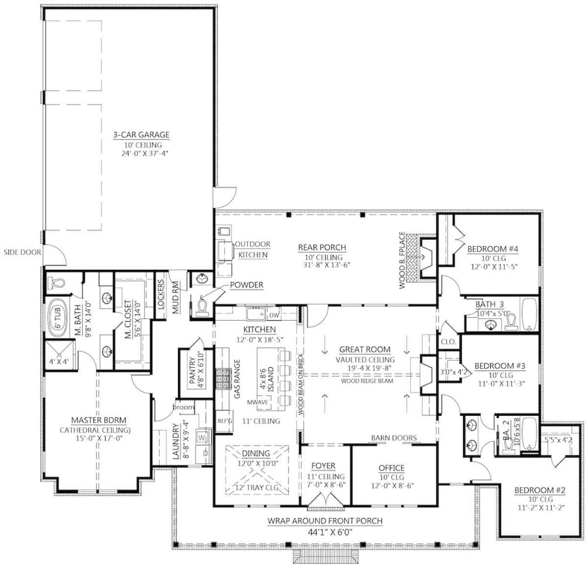 Floor Plan Main Level