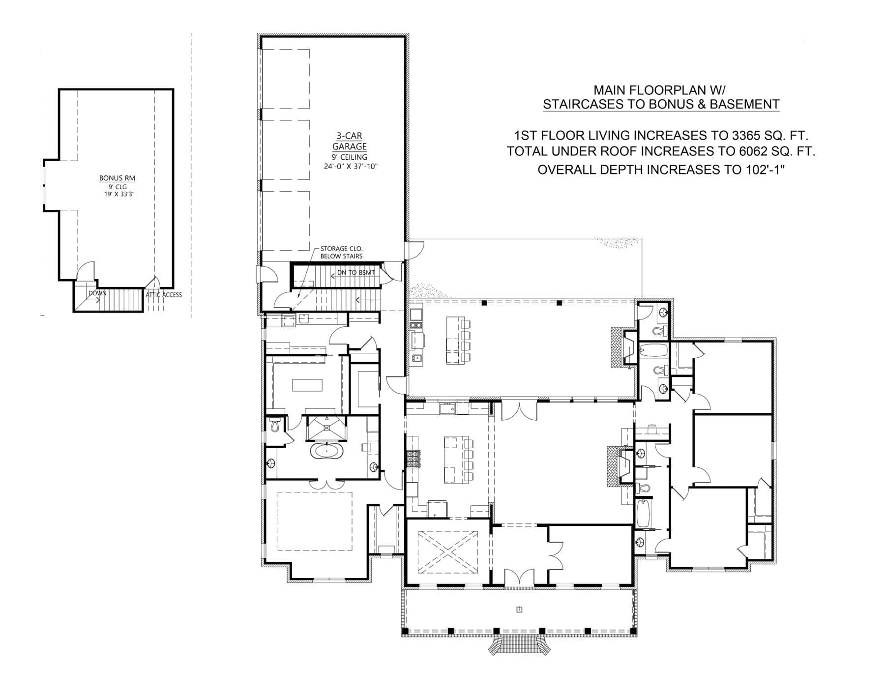 Basement Option Stair Location