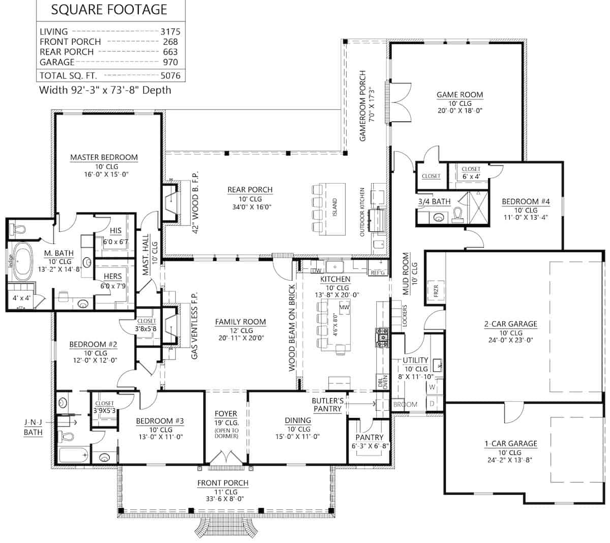 Floor Plan Main Level