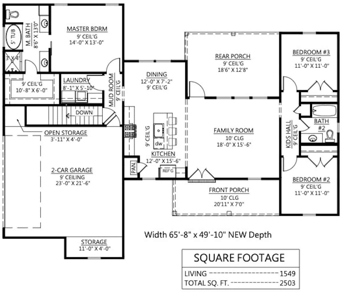 Basement Option Stair Location