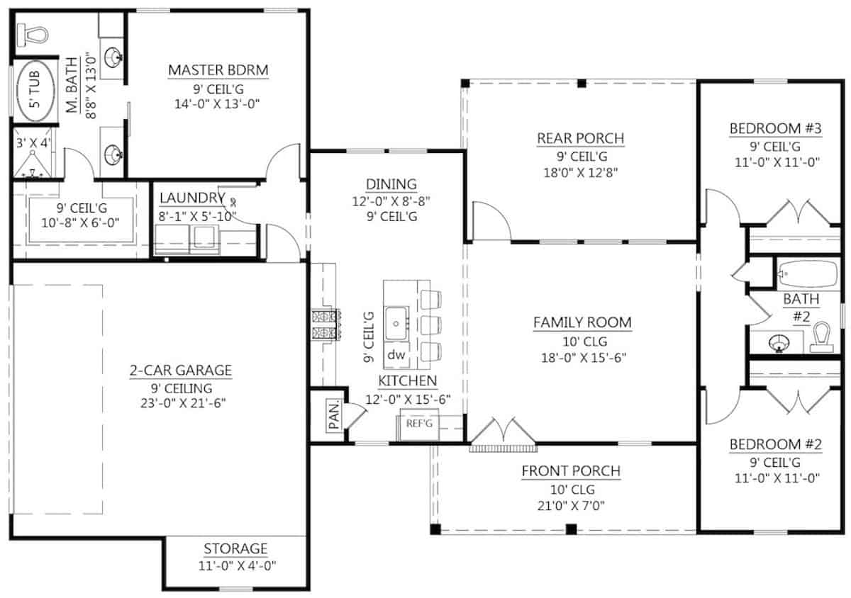 Floor Plan Main Level