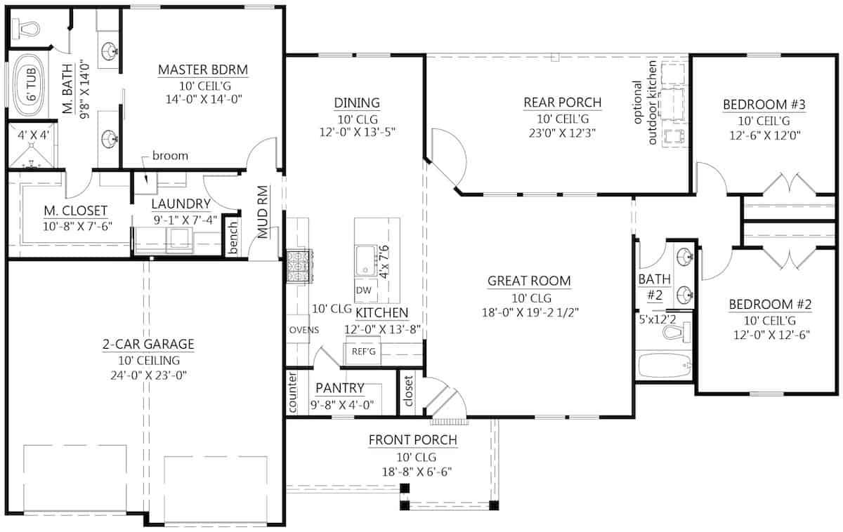Floor Plan Main Level