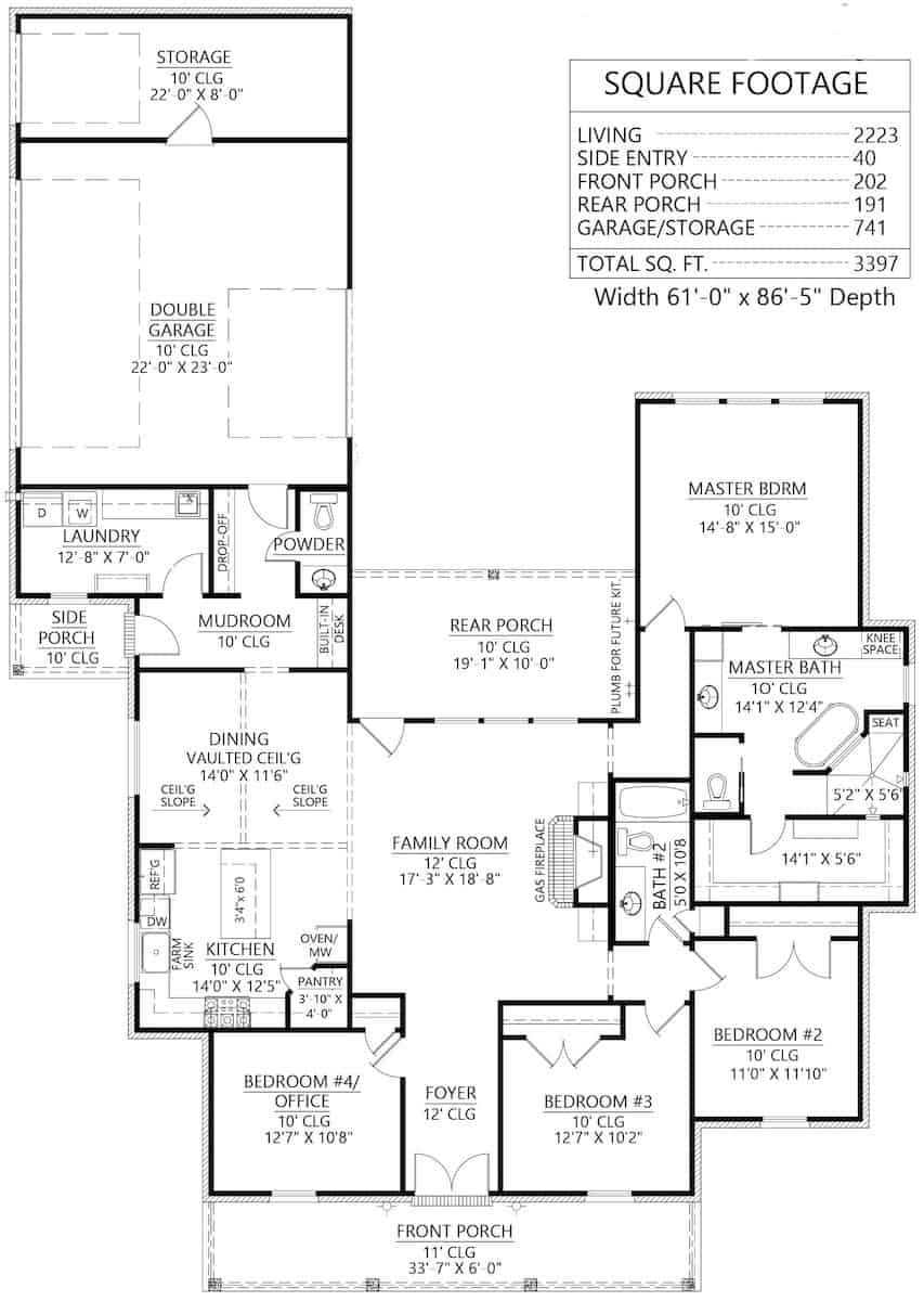 Floor Plan Main Level