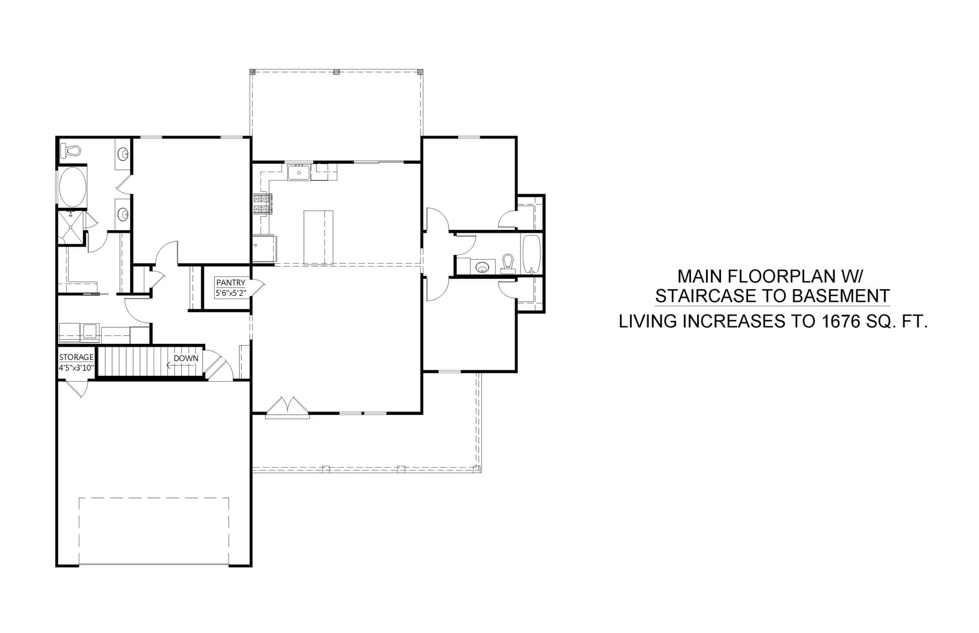 Basement Option Stair Location