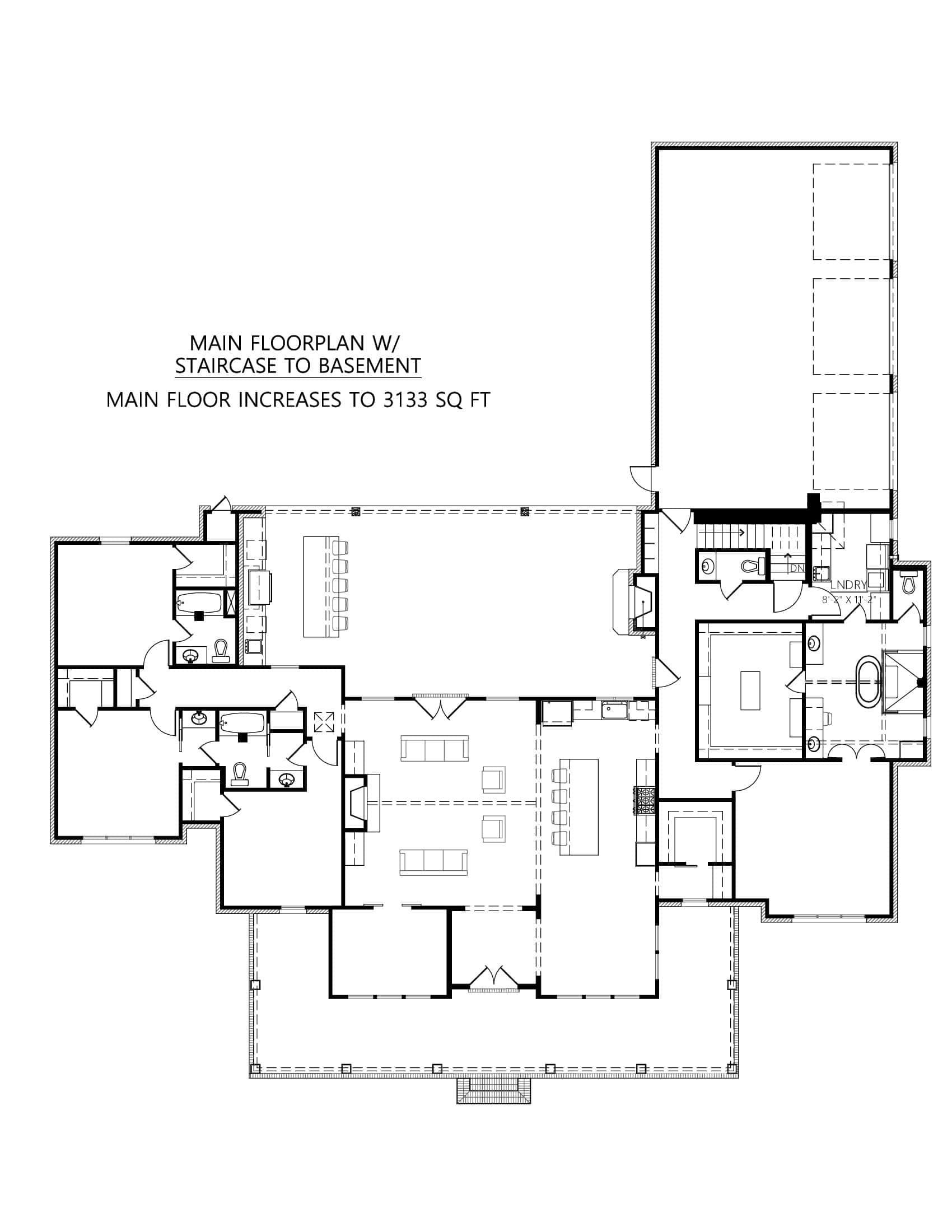 Basement Option Stair Location