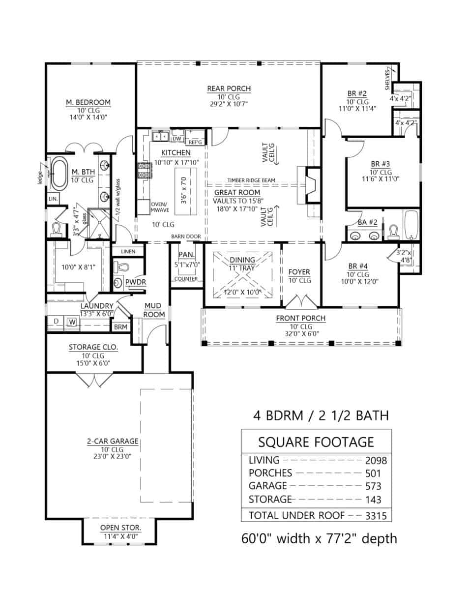 Floor Plan First Story