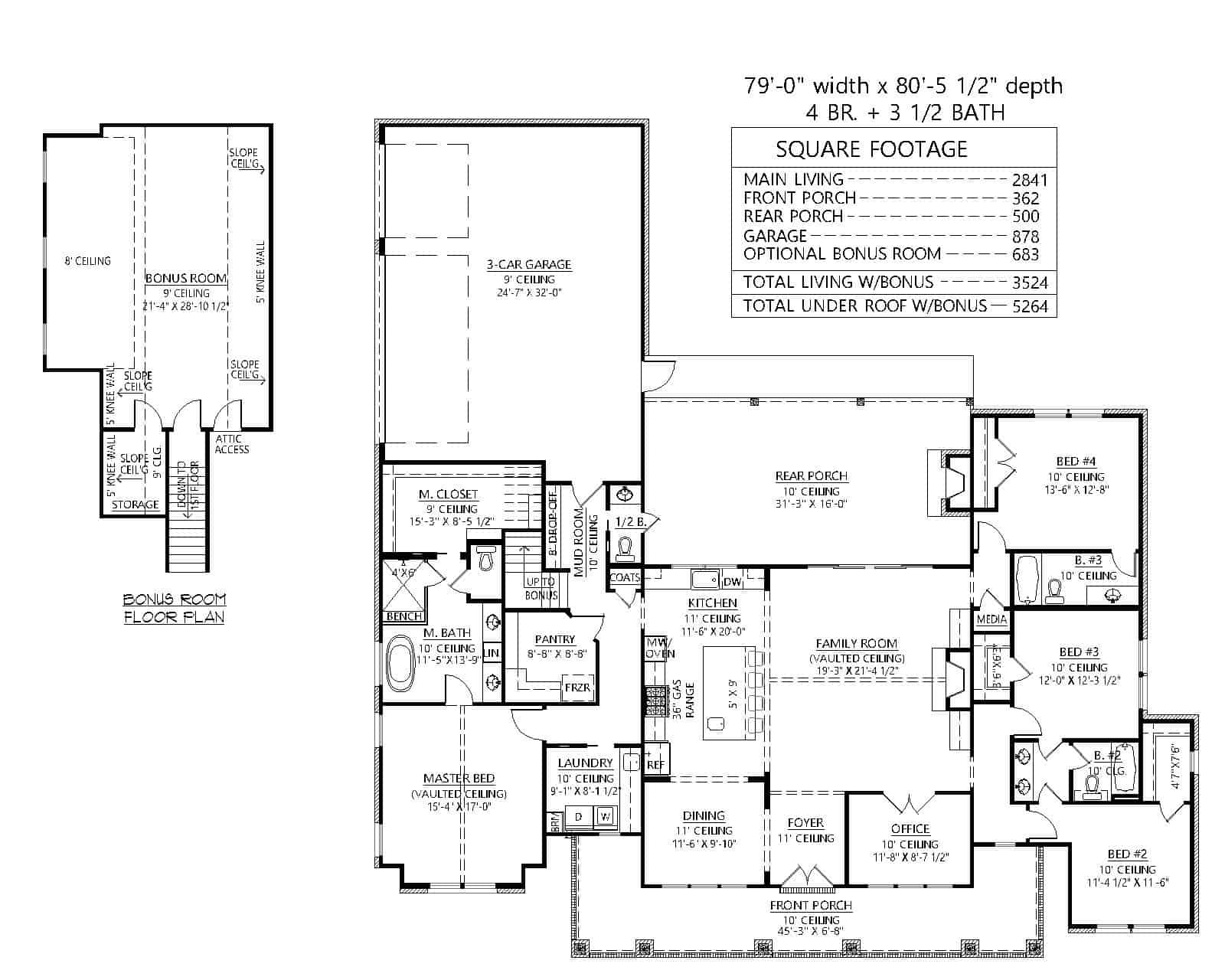 Floor Plan First Story