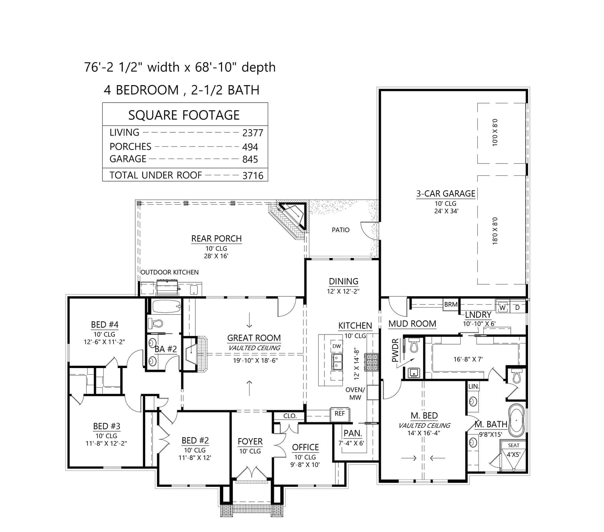 Floor Plan First Story