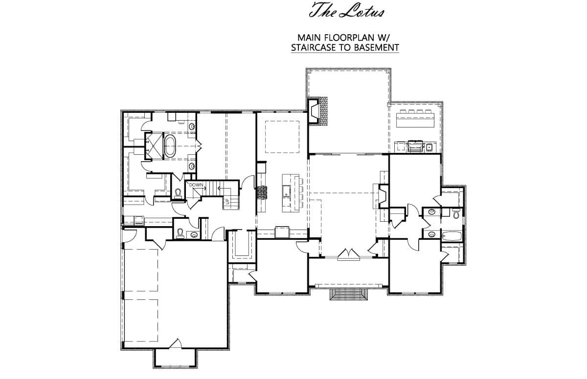 Basement Option Stair Location
