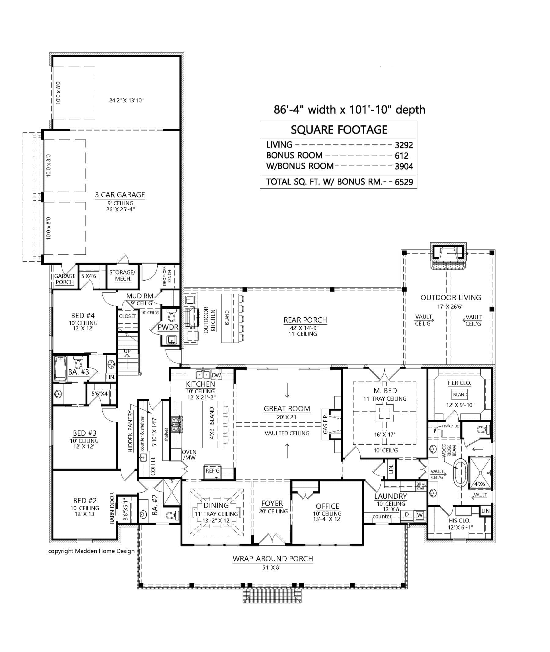 Floor Plan First Story