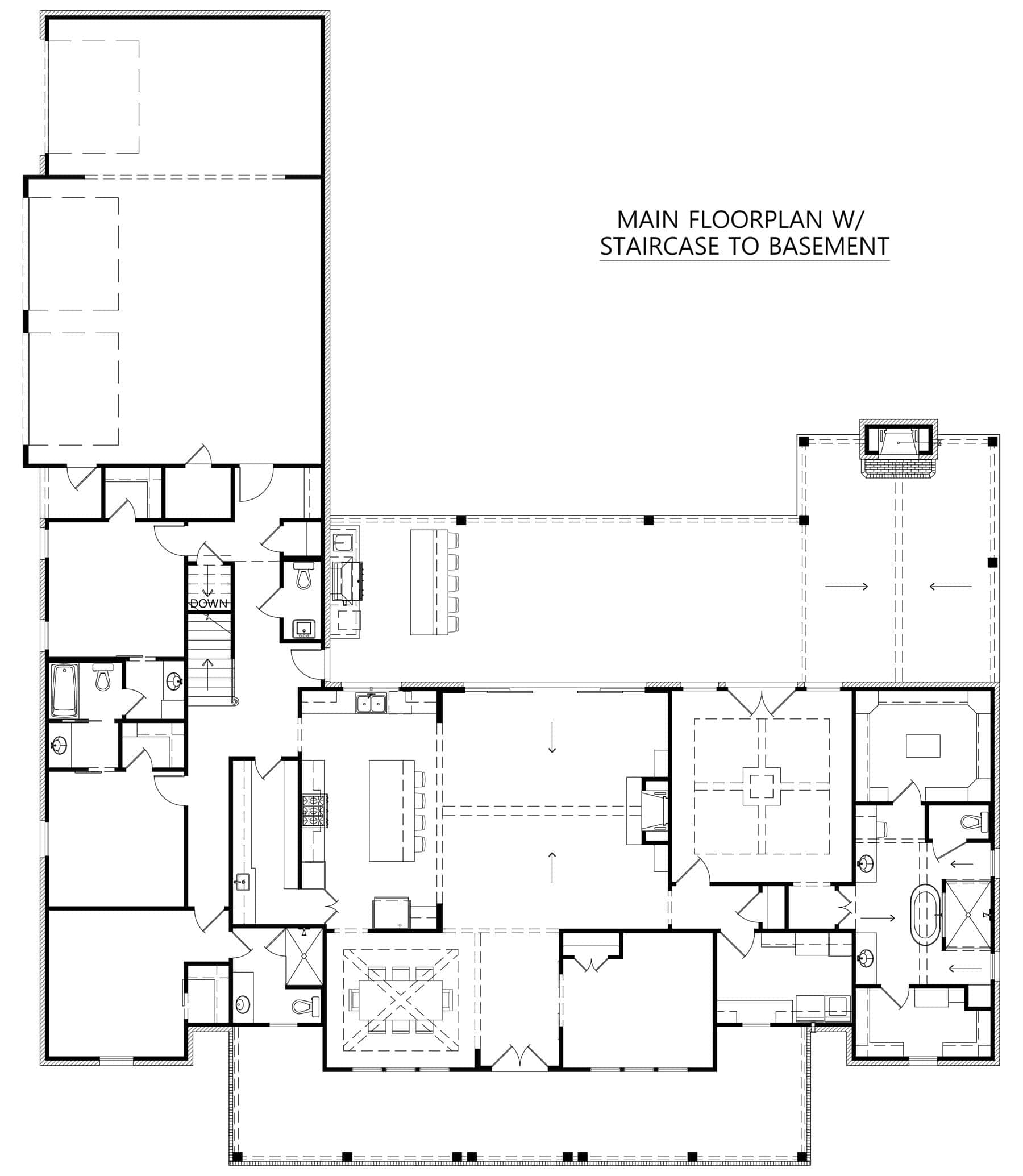 Basement Option Stair Location