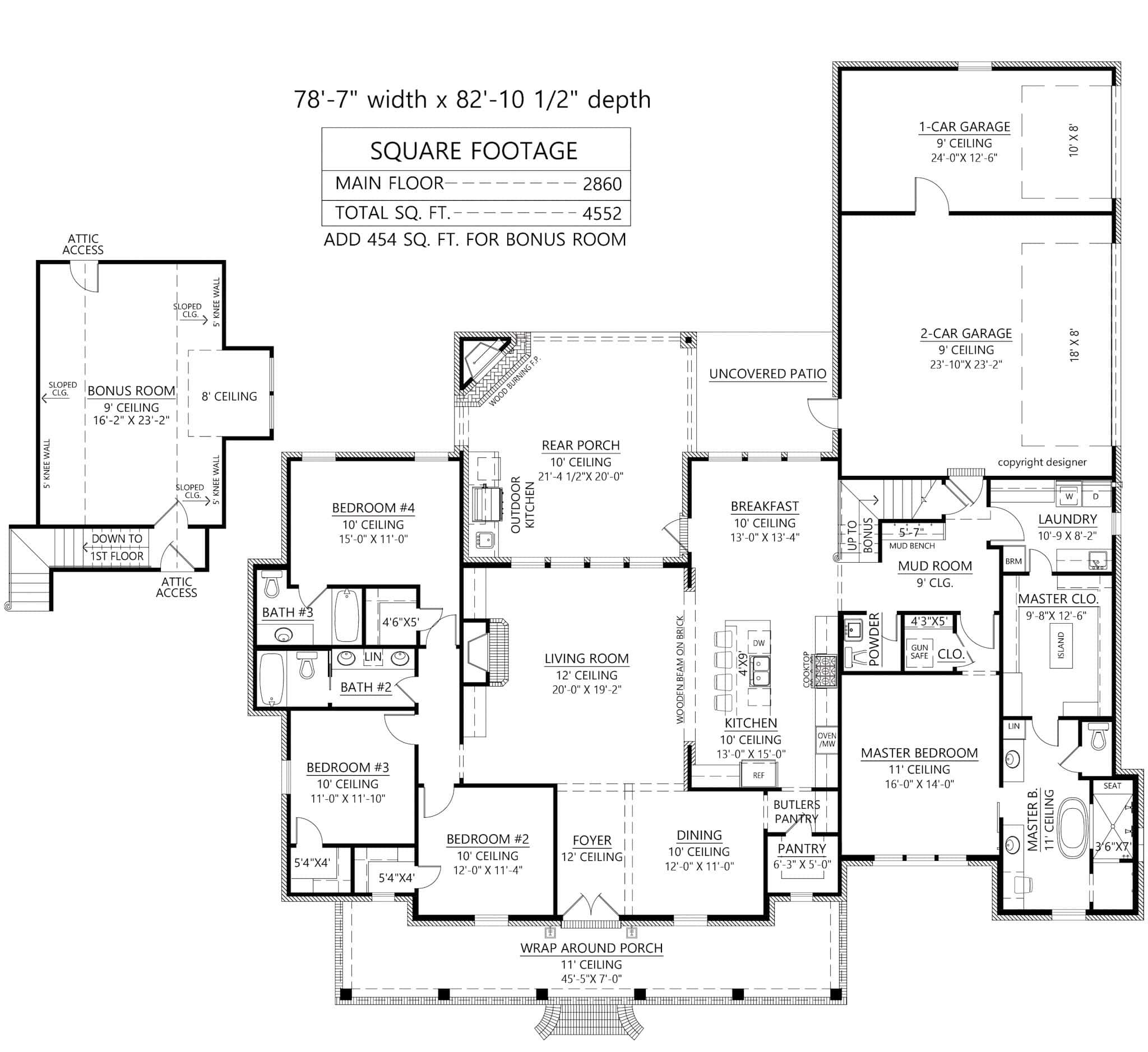 Floor Plan First Story
