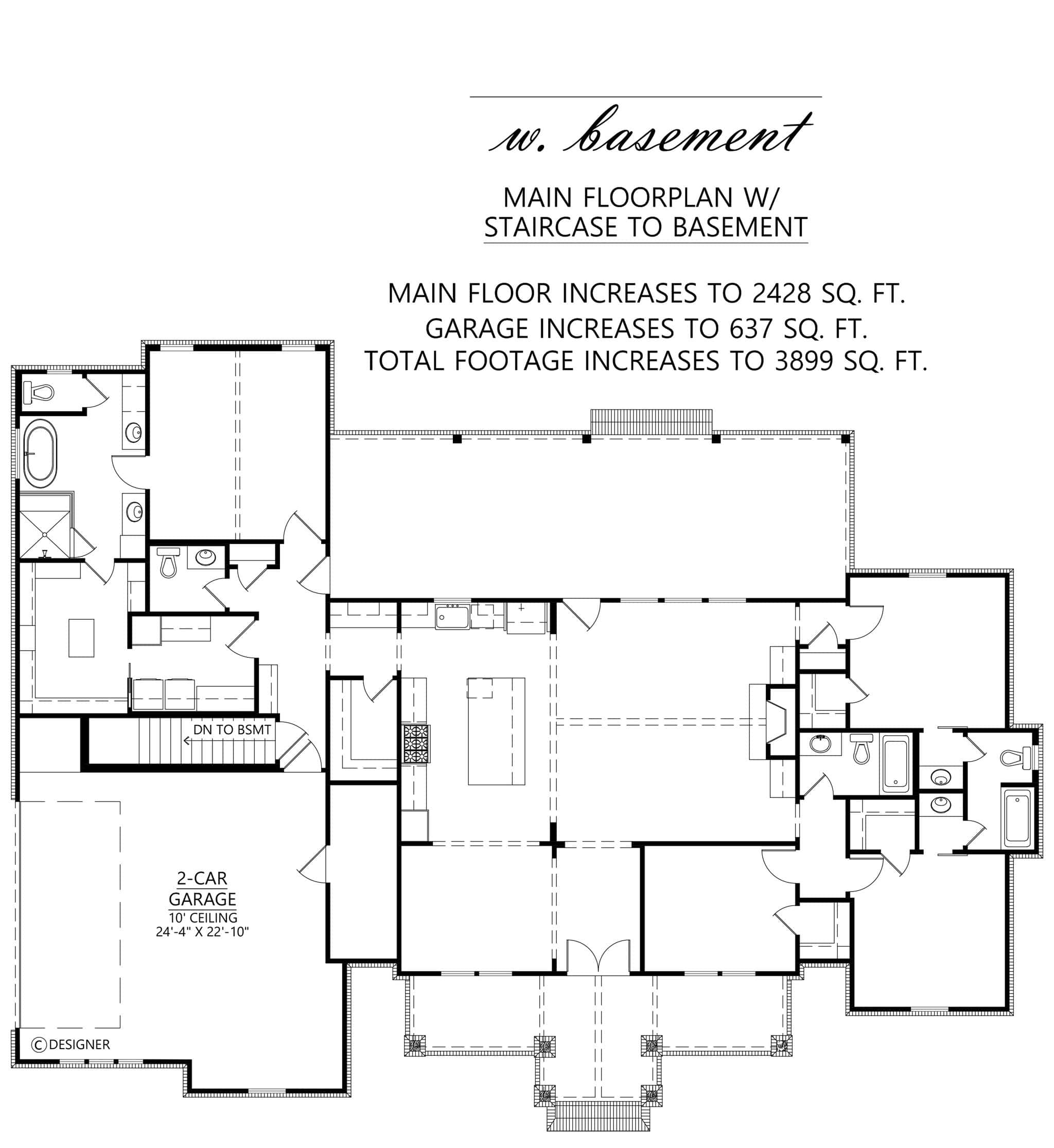 Basement Option Stair Location
