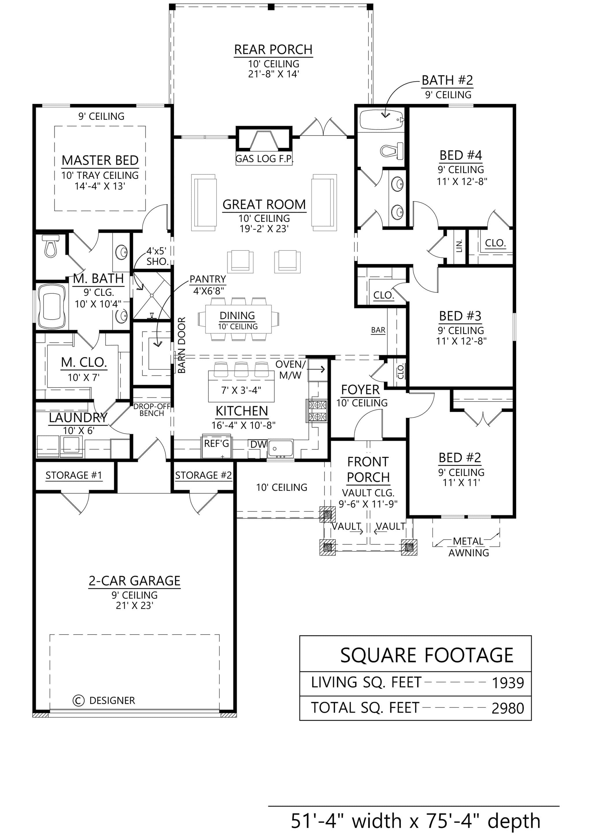 Floor Plan First Story
