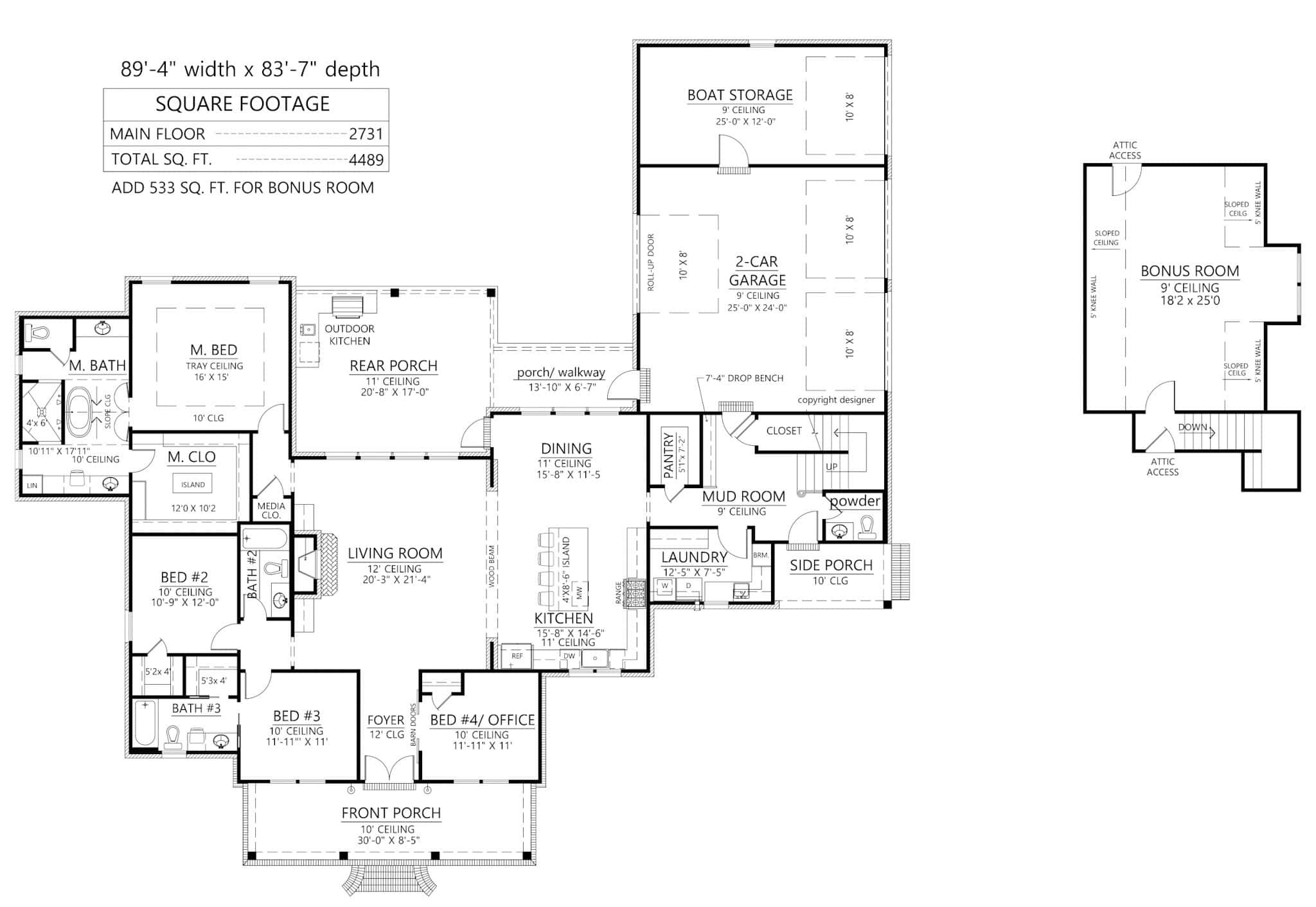 Floor Plan First Story