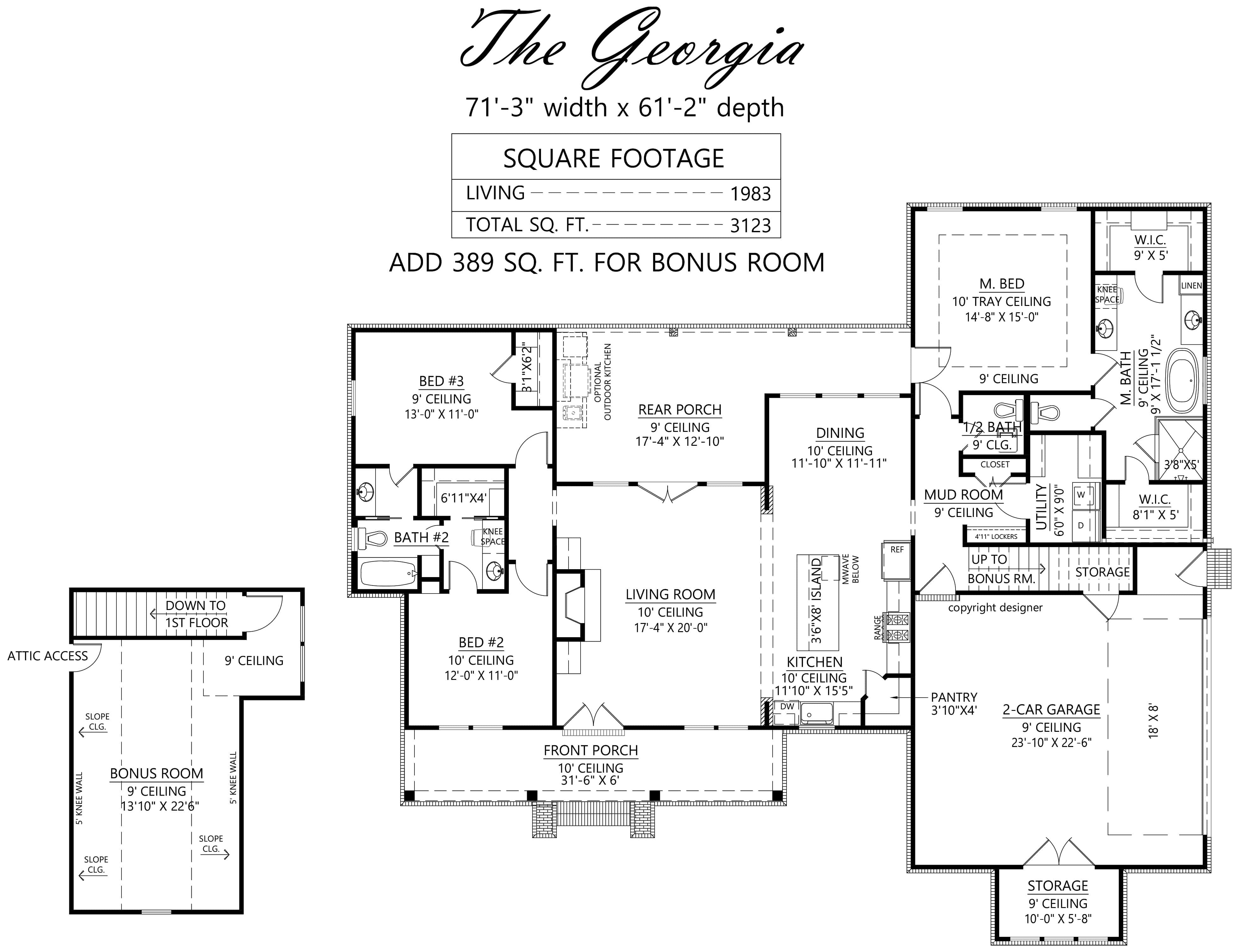 Floor Plan First Story