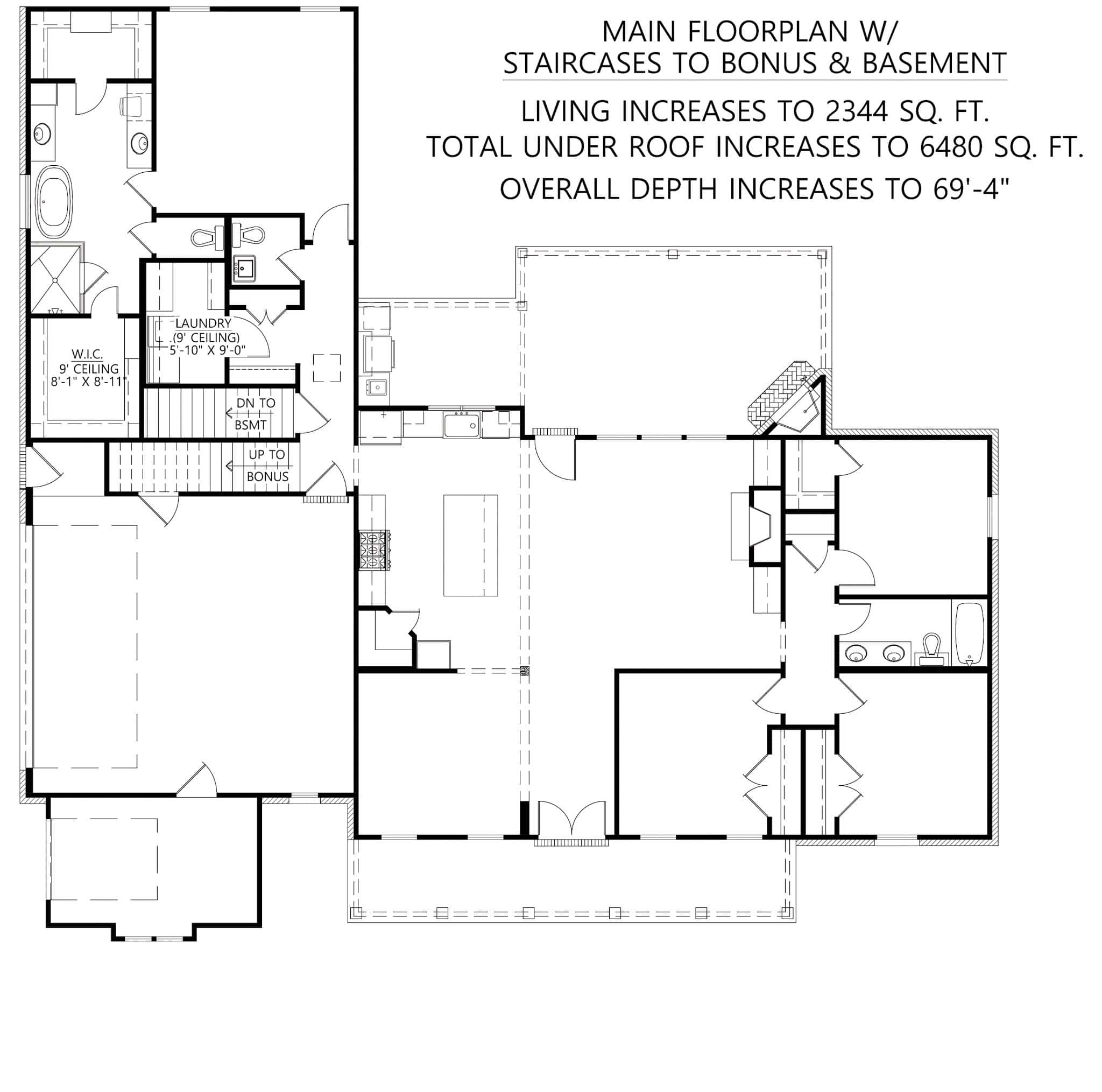 Basement Option Stair Location