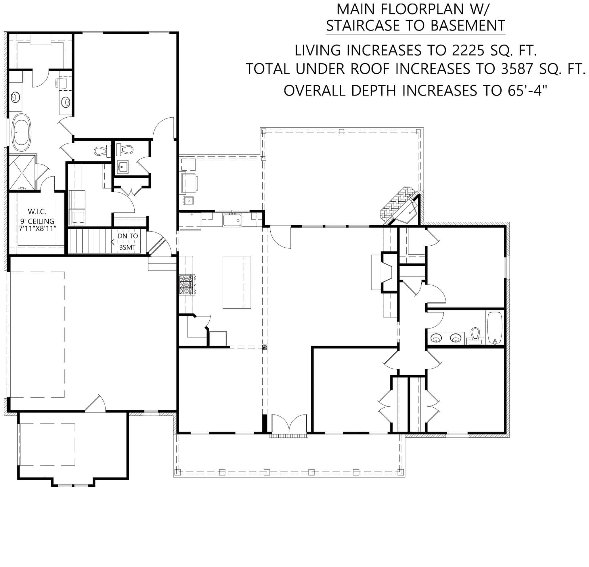 Basement Option Stair Location