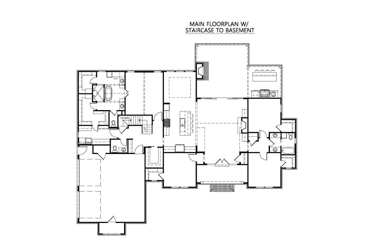 Basement Option Stair Location