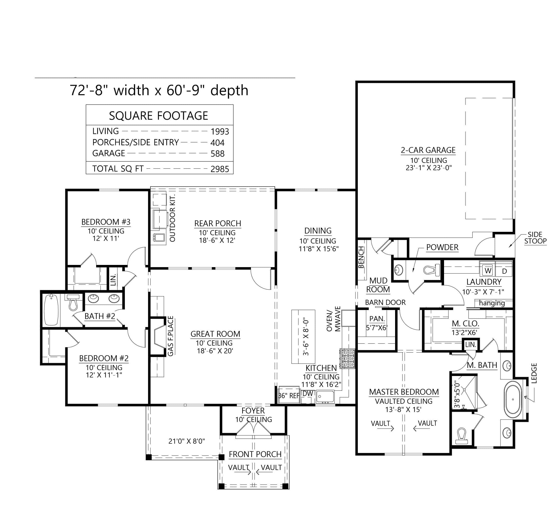 Floor Plan First Story