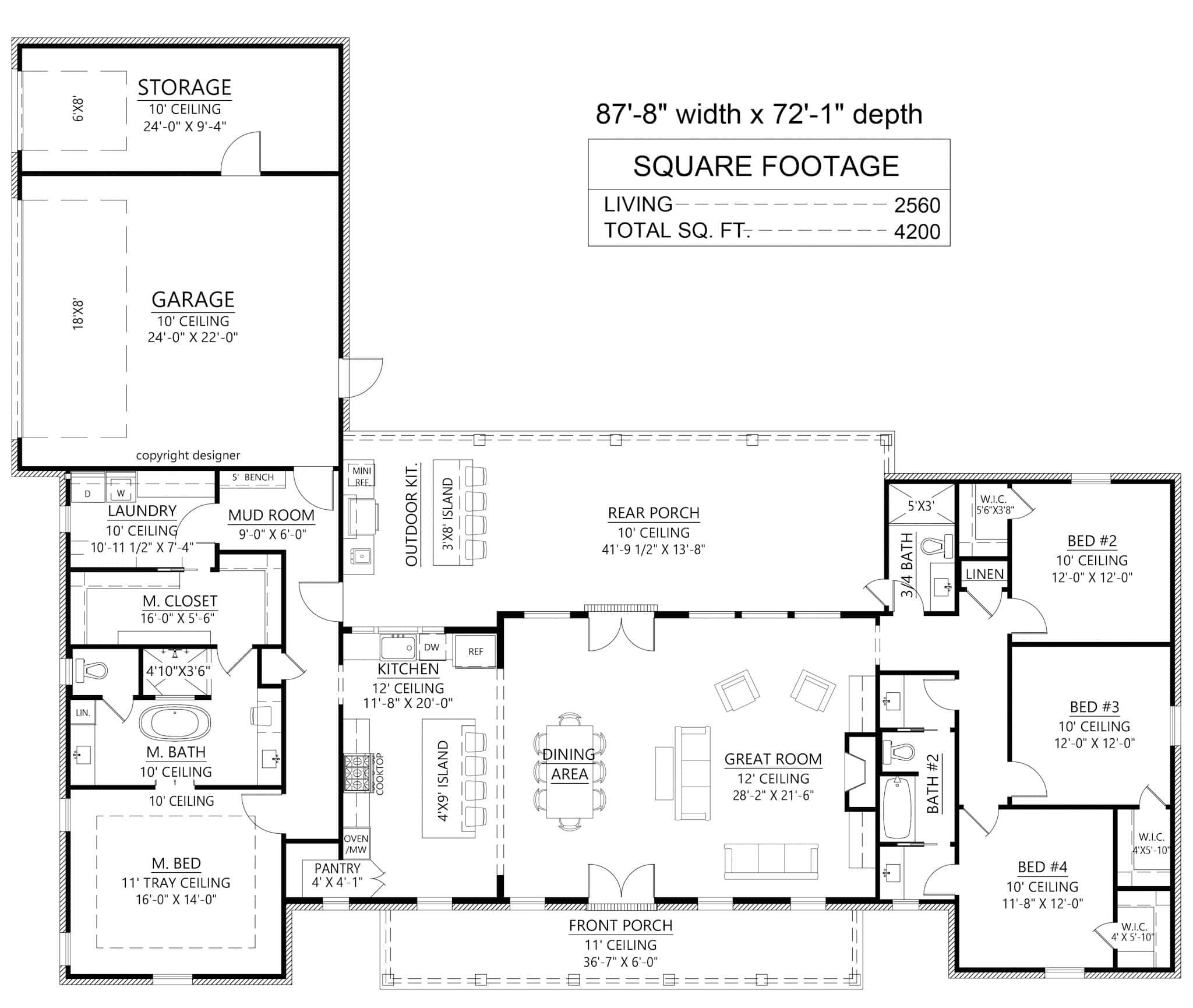 Floor Plan First Story