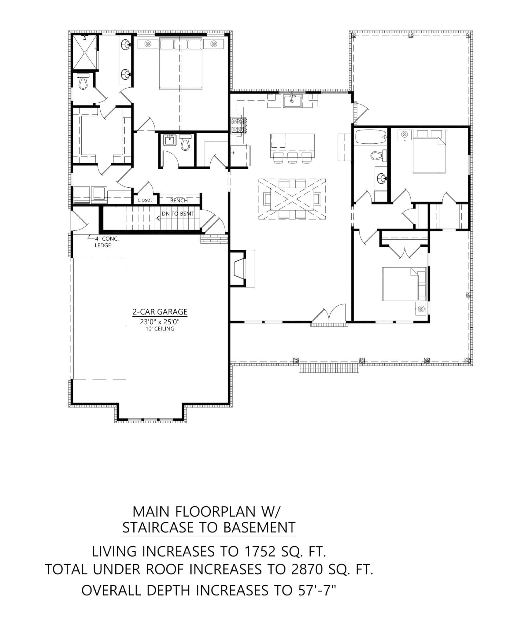 Basement Option Layout