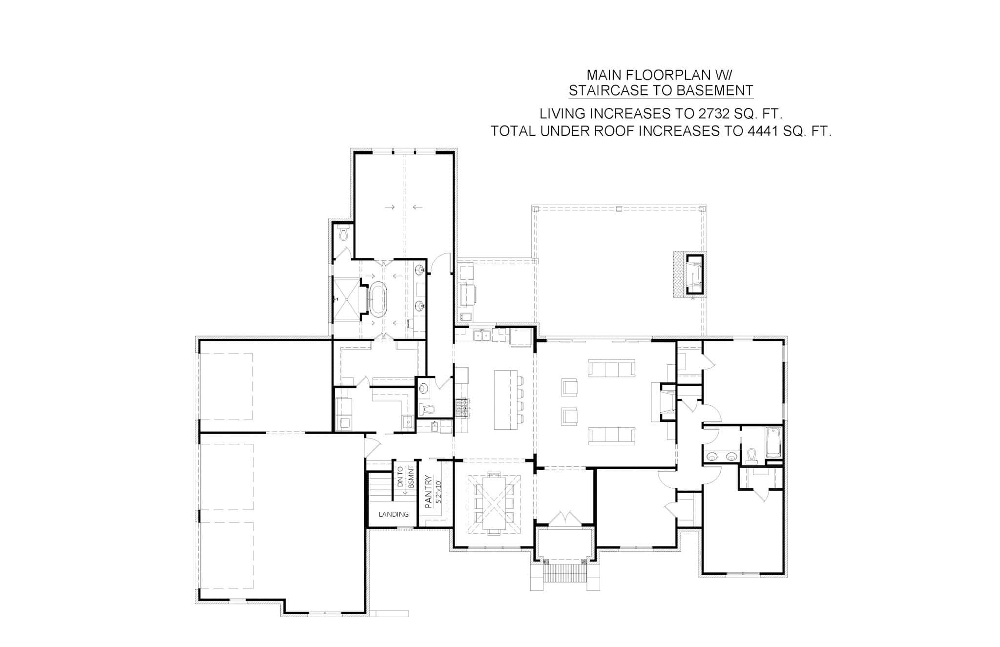 Basement Option Layout