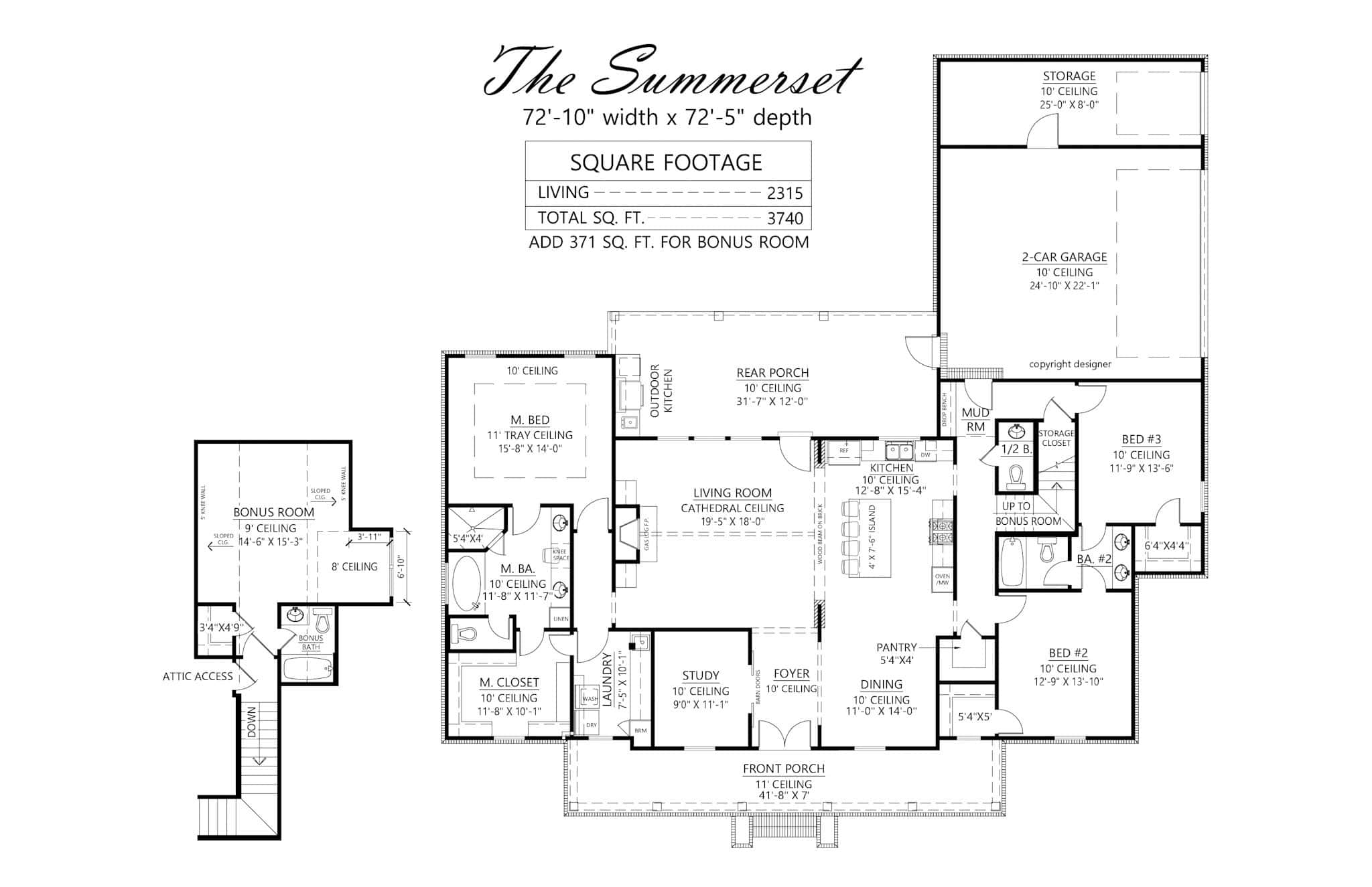 Floor Plan First Story