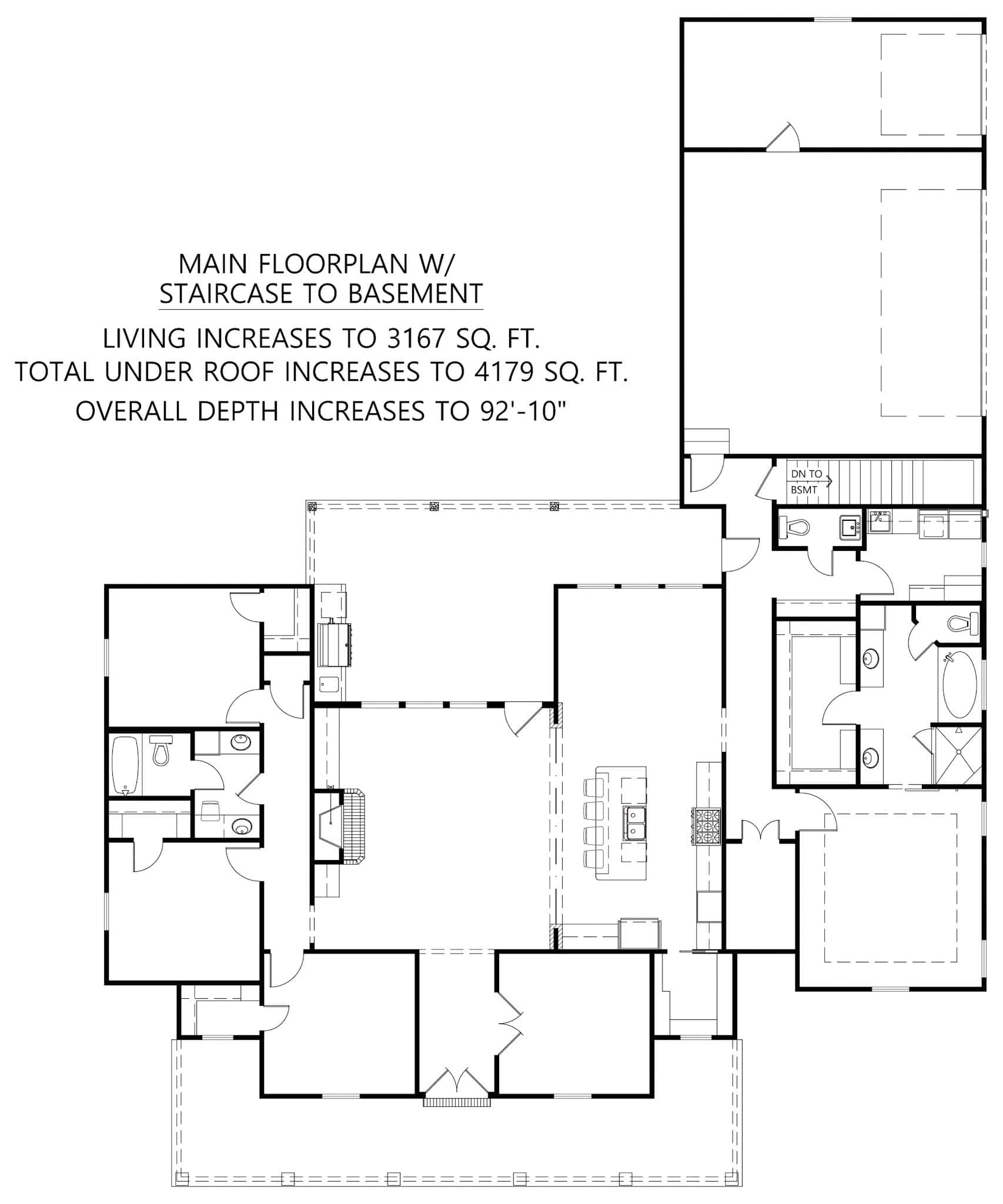 Basement Option Stair Location