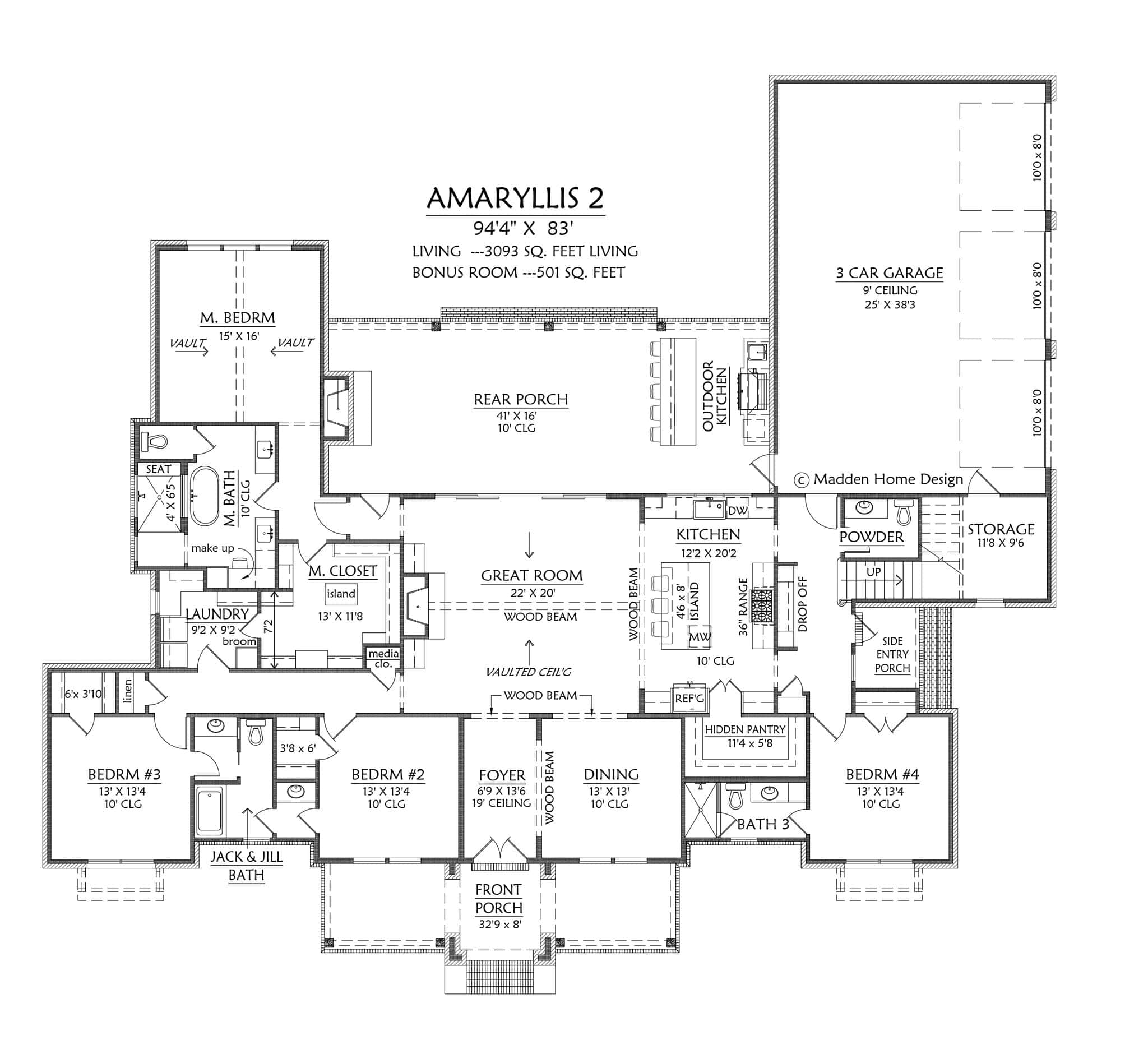 Floor Plan First Story