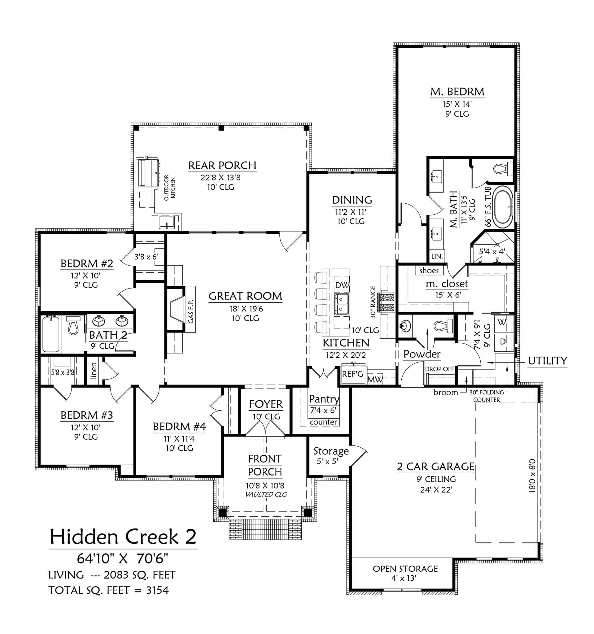 Floor Plan First Story