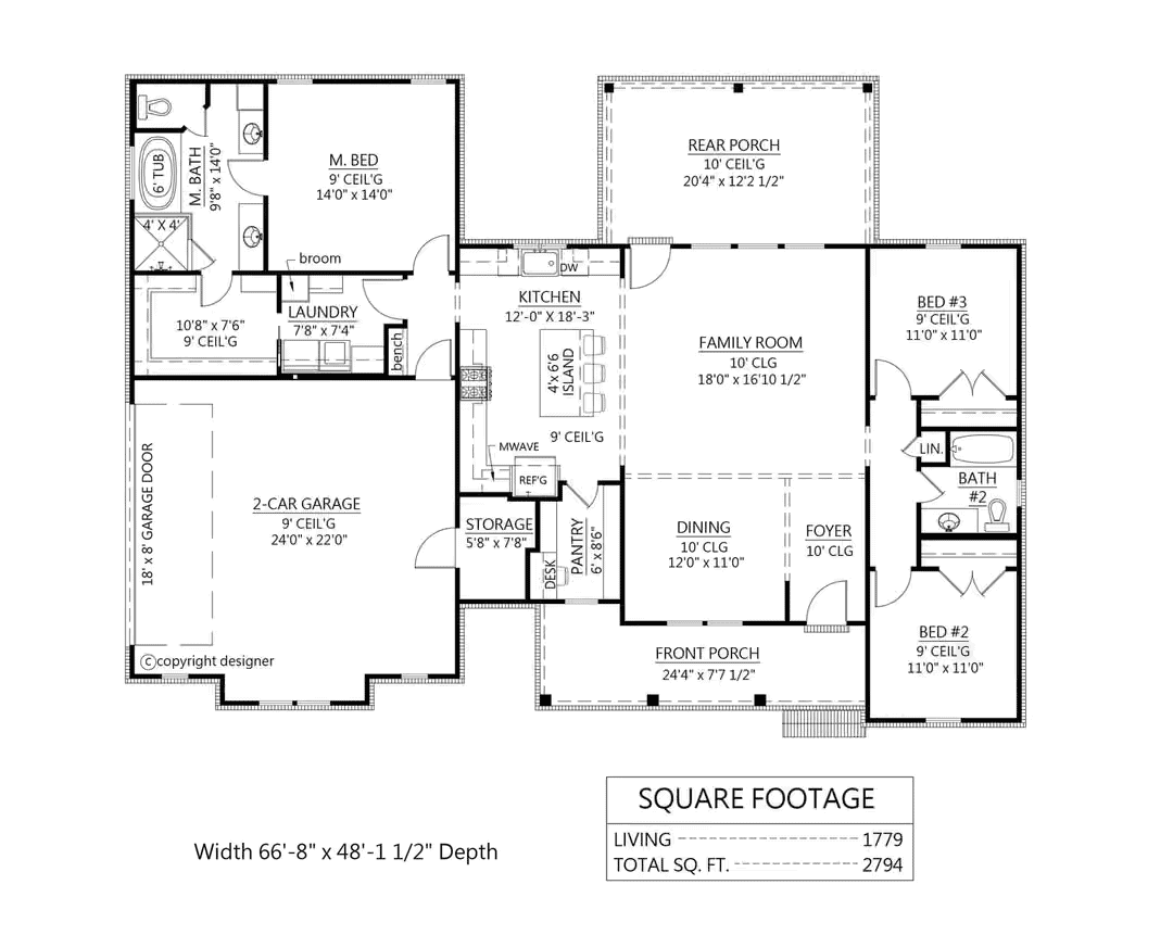 Floor Plan First Story