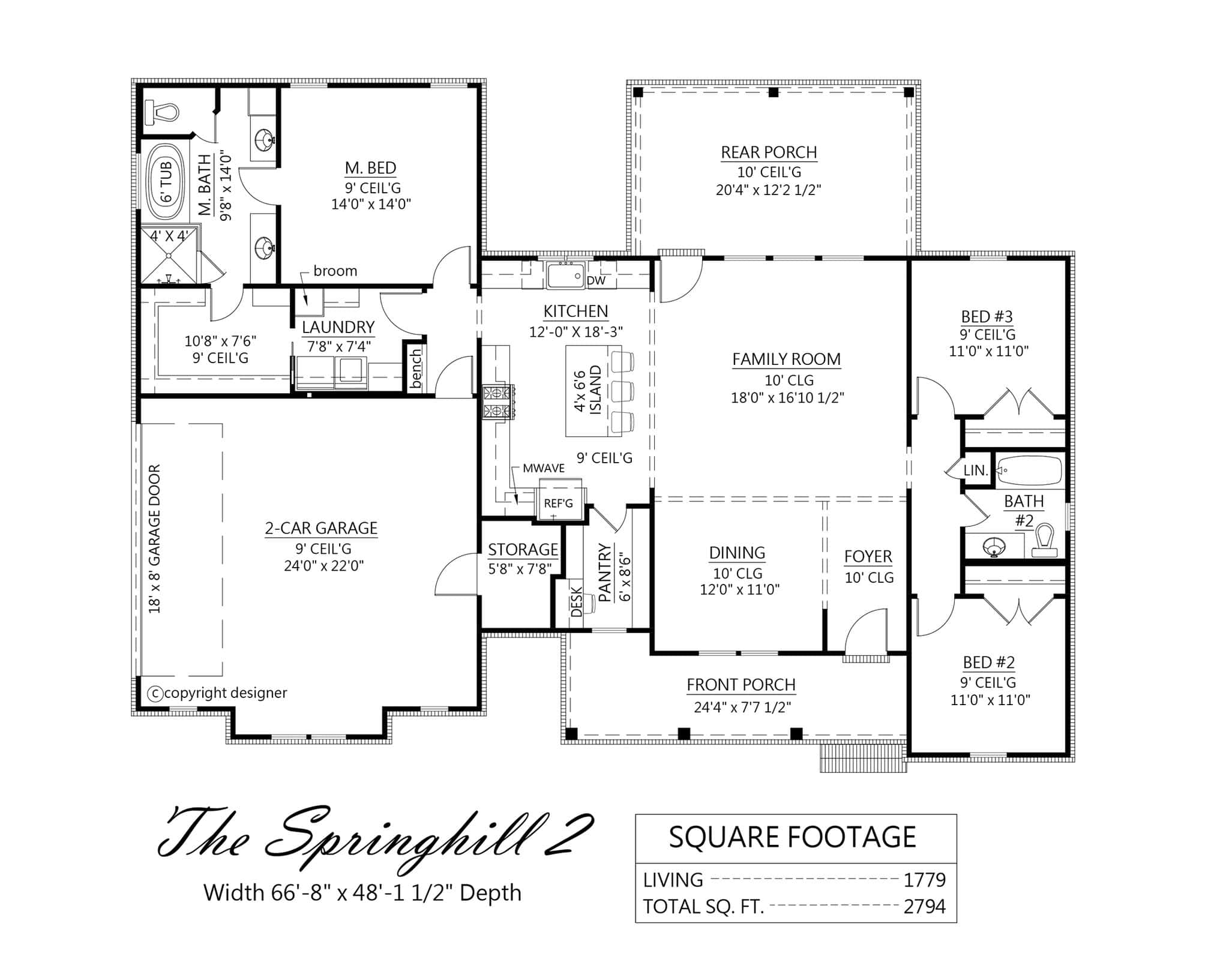 Floor Plan First Story