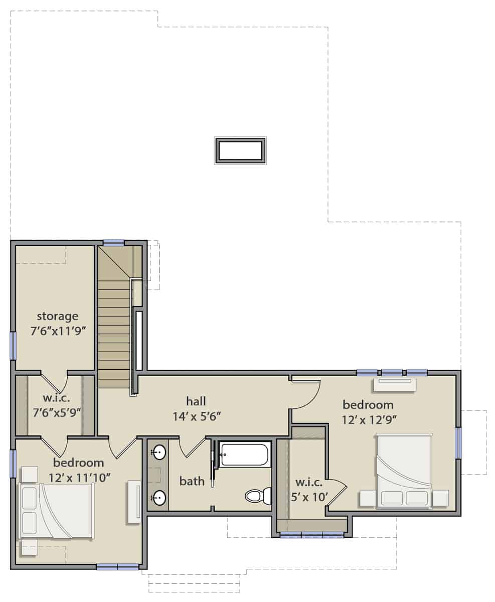Floor Plan Upper Level