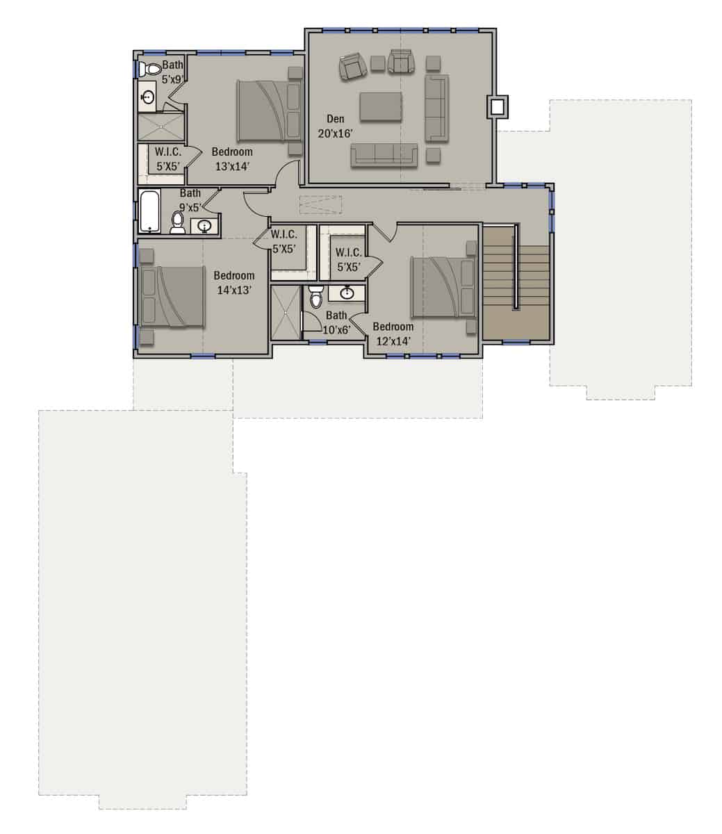 Floor Plan Upper Level